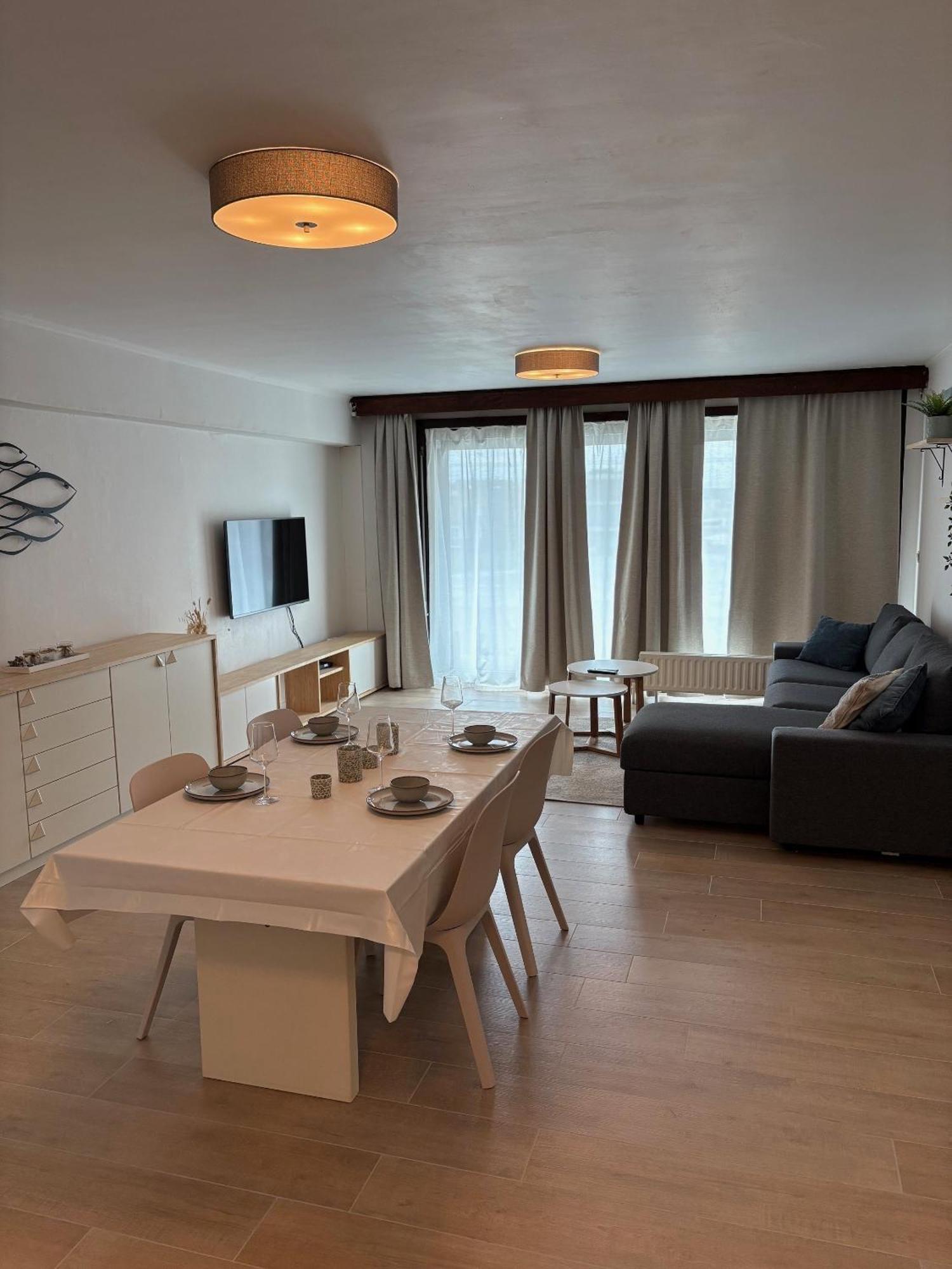 Gezinsappartement - La Plage - Wenduine Zeedijk Экстерьер фото